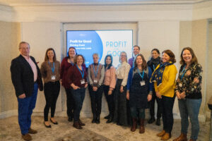 Group photo of the Profit for Good learners